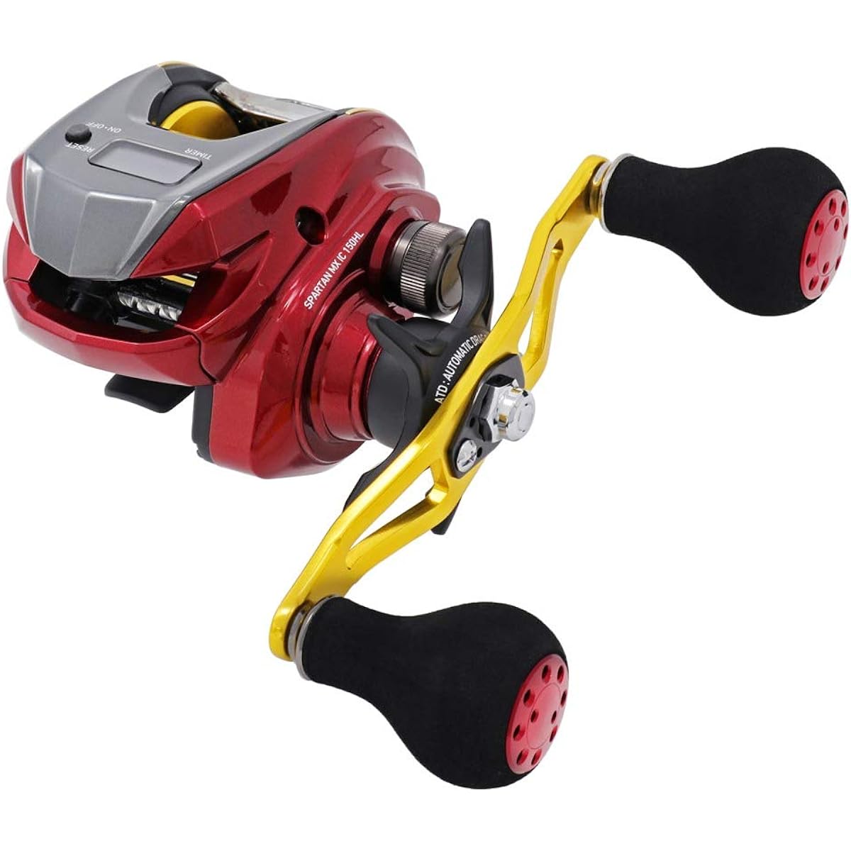 DAIWA Double Axis Reel with Counter 18 Spartan MX IC (Right/Left Handle) (2018 Model)