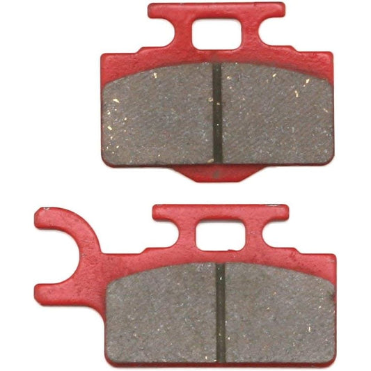 Daytona Motorcycle Brake Pad Red Pad (Semi Metal Pad) KSR-110(03-13) KX65(00-21) etc. Front 79861 Thread No.:76