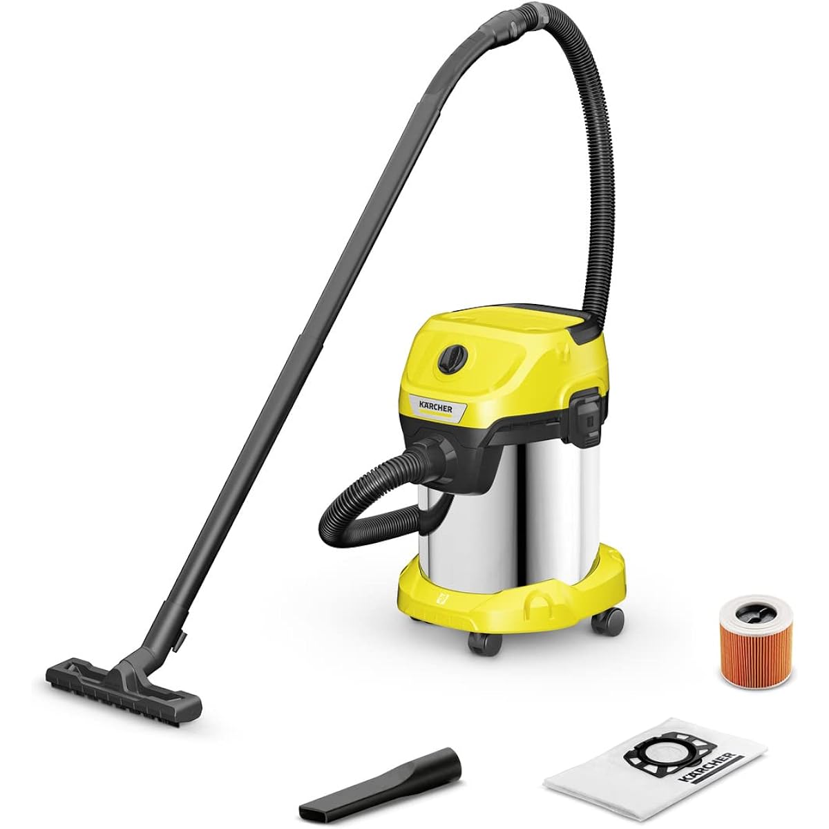 KARCHER Wet and dry vacuum cleaner WD3 S 1.628-145.0 Gray Capacity 17L
