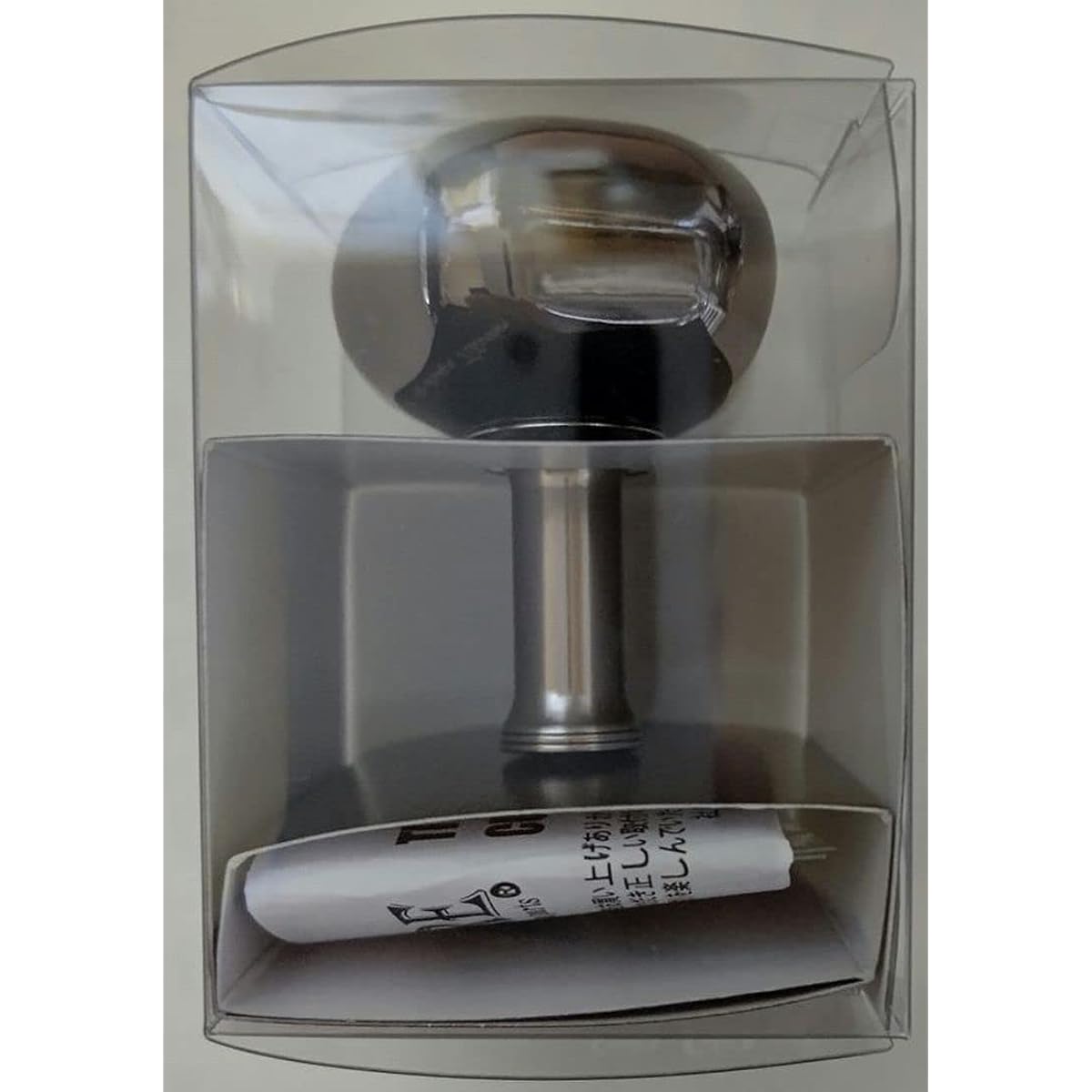 LIVRE 10805 PT35 Single Knob (1 piece) Common to Shimano and Daiwa Brown (IP) & Titanium