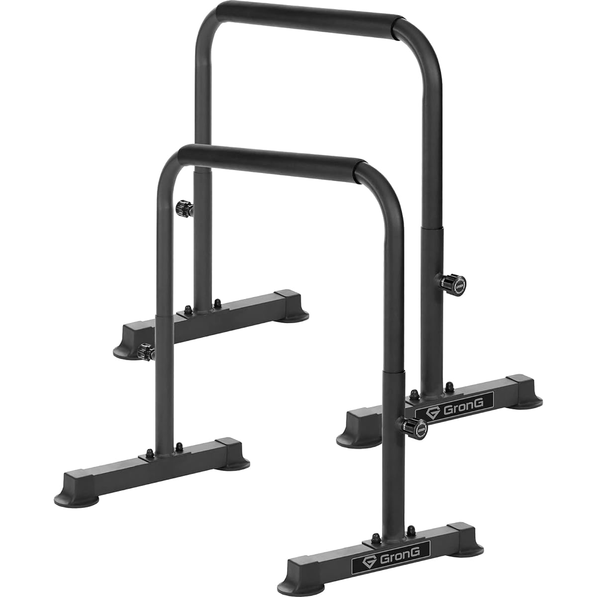 GronG Dip Stand Dip Bar 5 Height Adjustable Muscle Training Equipment Load Capacity 120kg