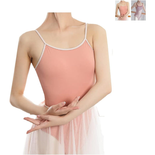 ProDance Camisole Bicolor Leotard Ballet Simple Cute PK008M