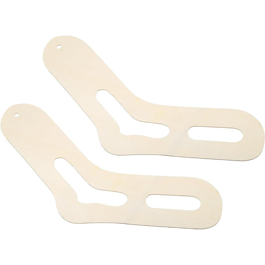 PATIKIL Sock Blocker 1 Pair Sock Blocker Wooden Stretcher for Big Small Funny DIY Knit Crochet Socks