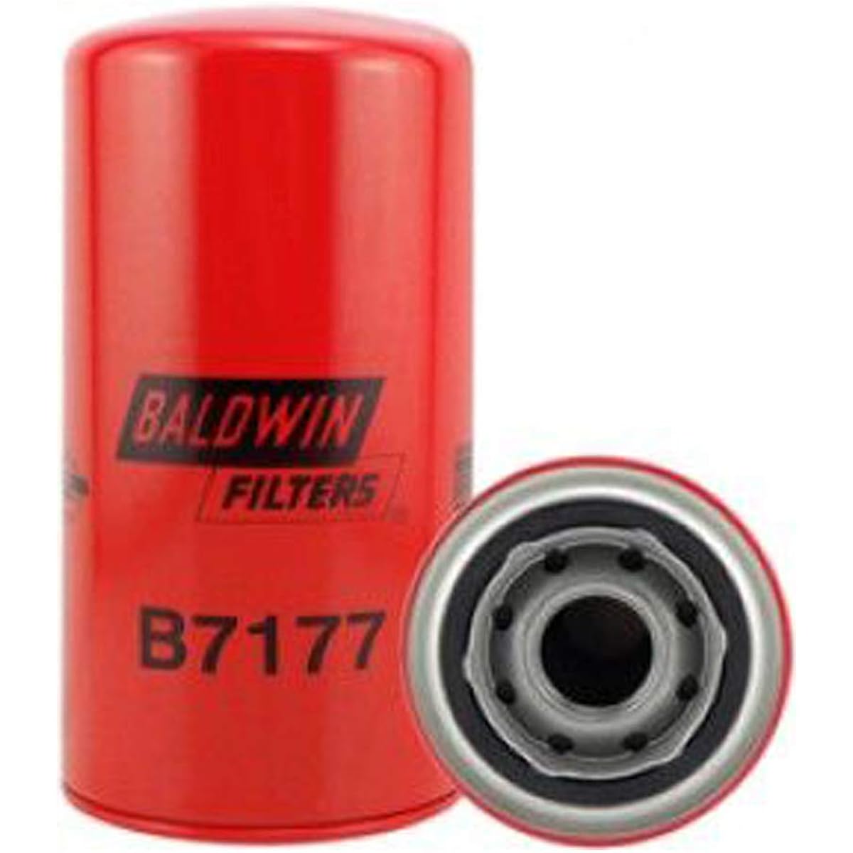 BALDWIN B7177 High durable durable lubricating oil spin -on filter red