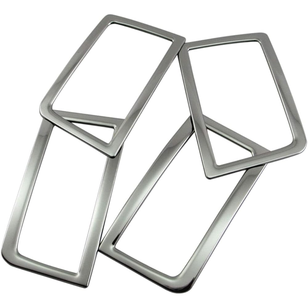 BRIGHTZ Delica D:5 CV Super Mirror Stainless Plated Air Conditioner Ring 4PC [INT-ETC-192] CV1W CV2W CV4W CV5W CV1 CV2 CV4 CV5 V1 V2 V3 V4 V5 1 2 3 4 5 Delica D:5 D5 Delica D5 48555
