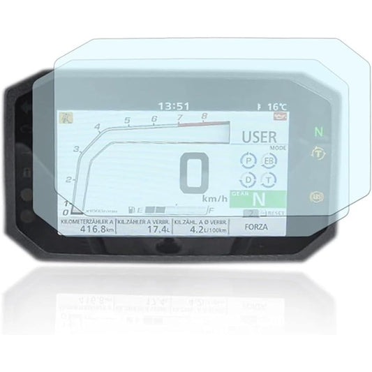 DEMUR X-ADV 2022-2021 Motorcycle Accessories Cluster Scratch Protection Film Screen Protector Instrument Dashboard Film Len Dashboard Screen Protector (Size : 5 PCS)