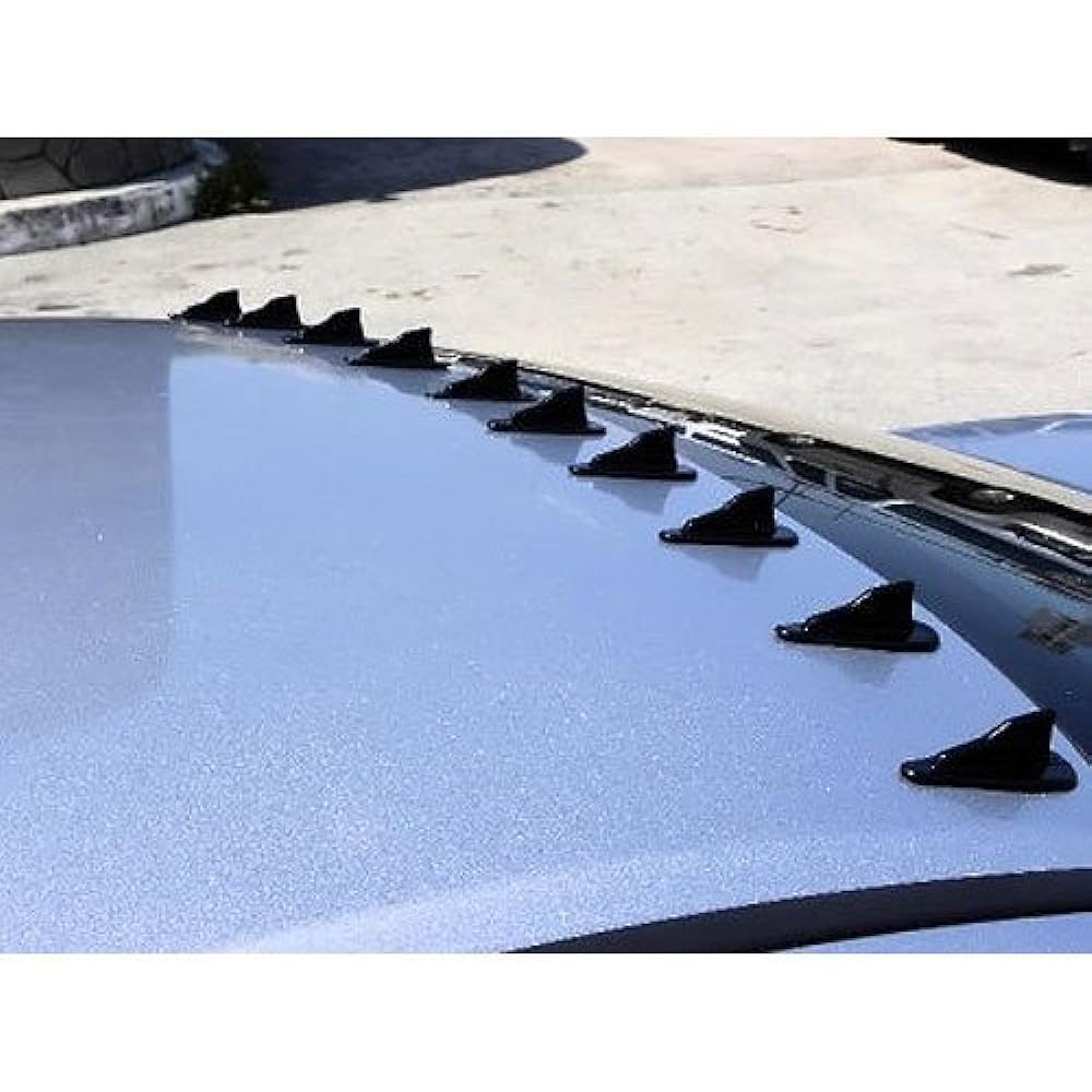 IKON MOTORSPORTS Roof Spoiler Lexus EVO Style Voltex Generator Roof Spoiler 10 Set | 1997 1998 2001 2002 2005 2005 2007 2009 2007 2009
