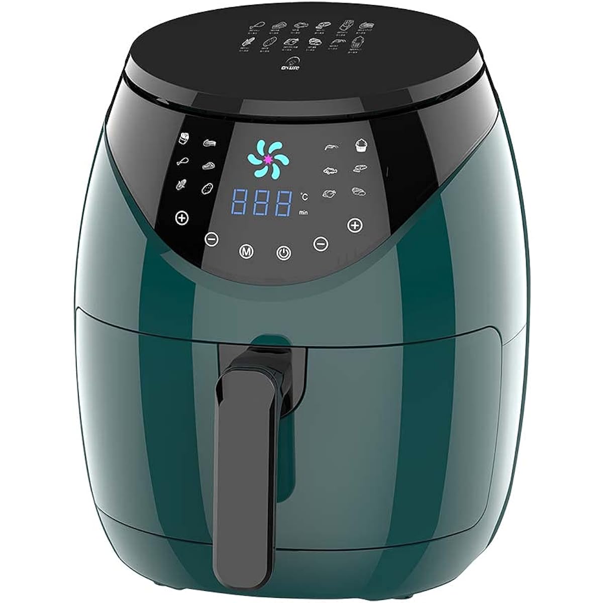 Airfryer Slim EX_G Large Capacity 4L Rapid Air Circulation System LFR-807G Electric Fryer Air Fryer Healthy Fryer Healthy Fryer Oil-Free Hot Air Fried Food Cooking Equipment