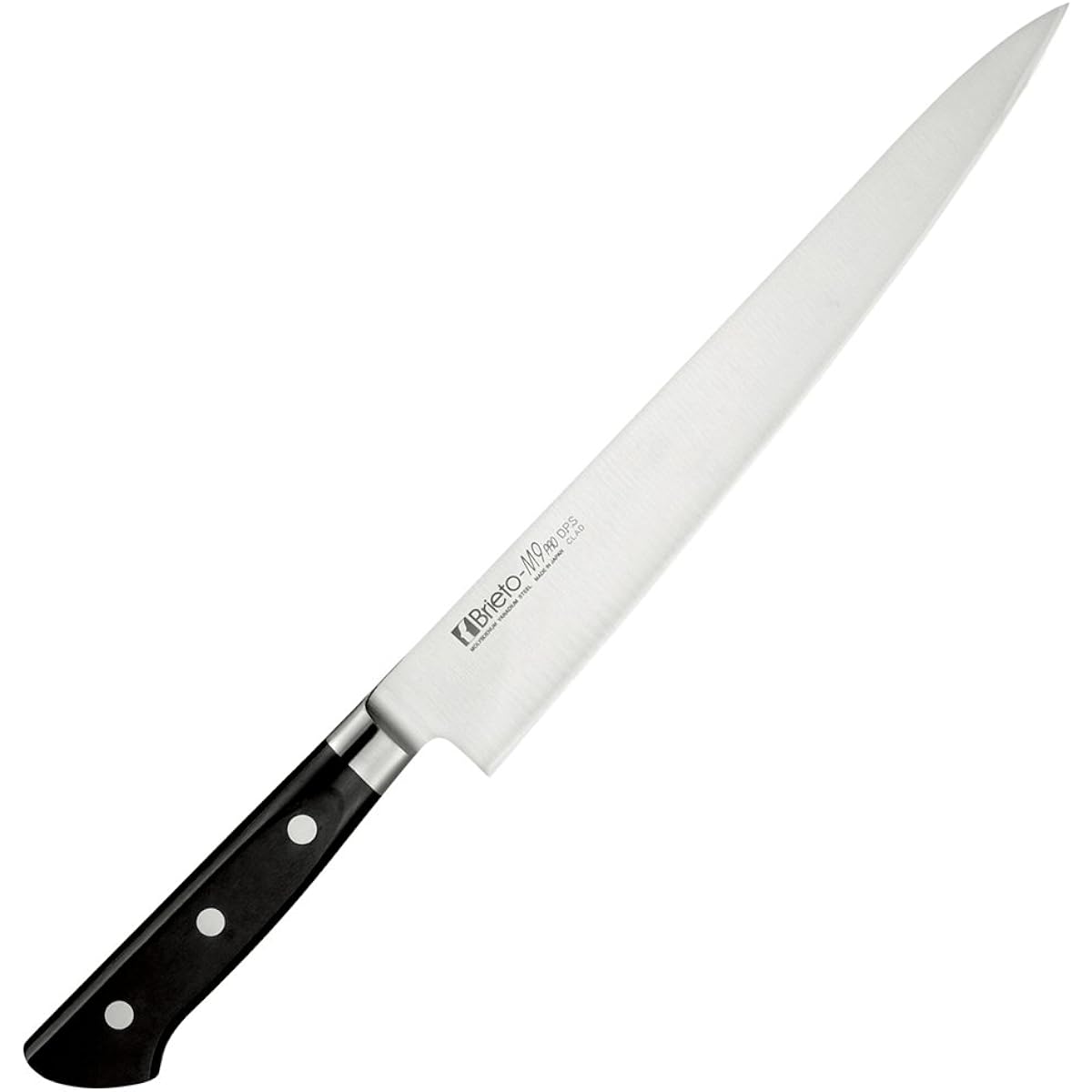 Kataoka Seisakusho Sujihiki Knife 240mm D.P.S CLAD Molybdenum Vanadium Steel Interrupt M913-D.P.S