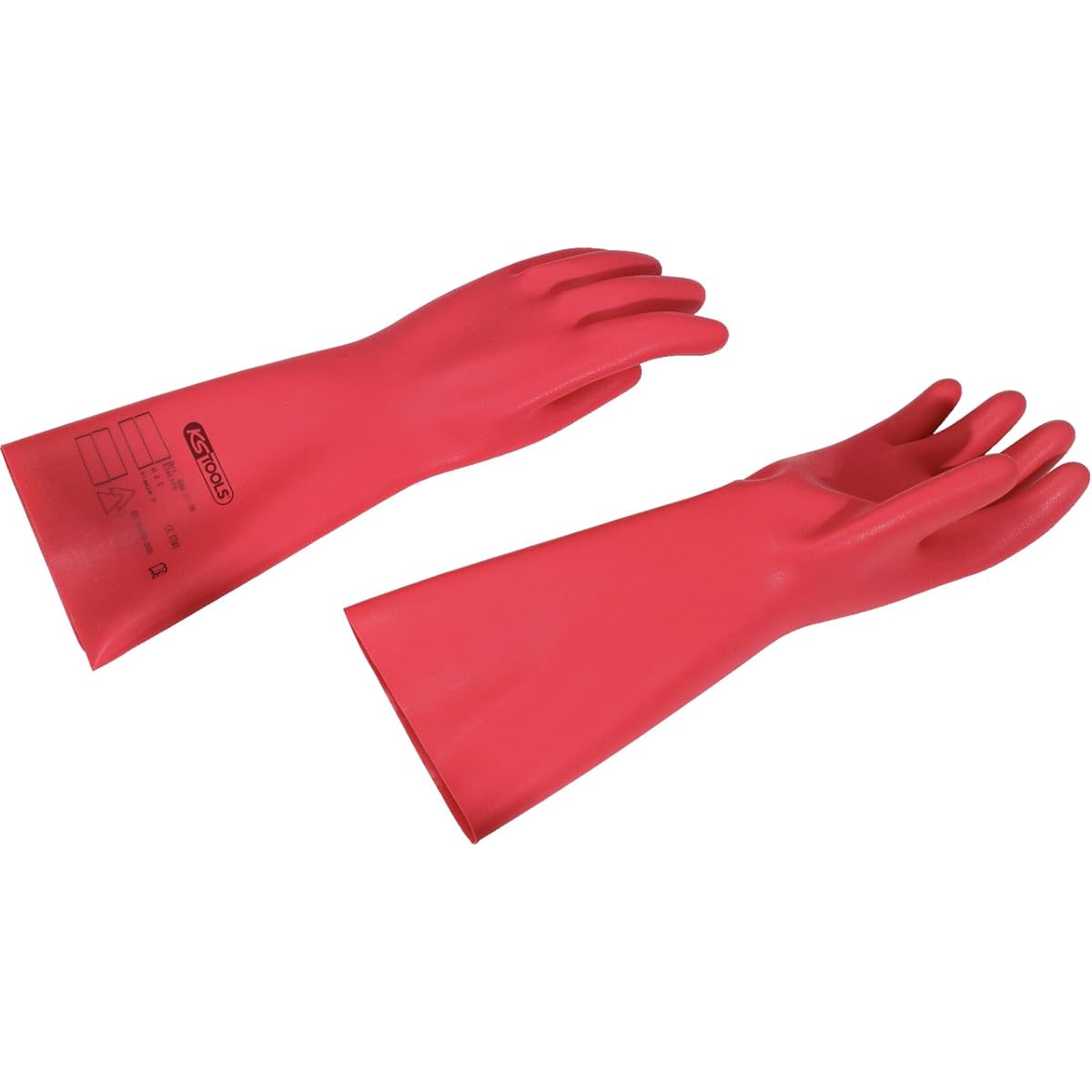 KS TOOLS Insulated electrical protective glove red 10 Insulated electrical protective glove red 10 117.1662