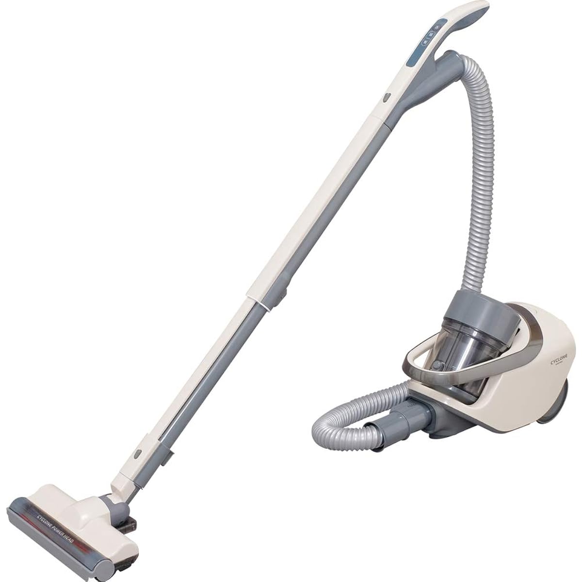 Iris Ohyama Vacuum Cleaner Lightweight Cyclone Cleaner Cyclone Power Head 2WAY Nozzle Washable Ivory IC-CTP2-C