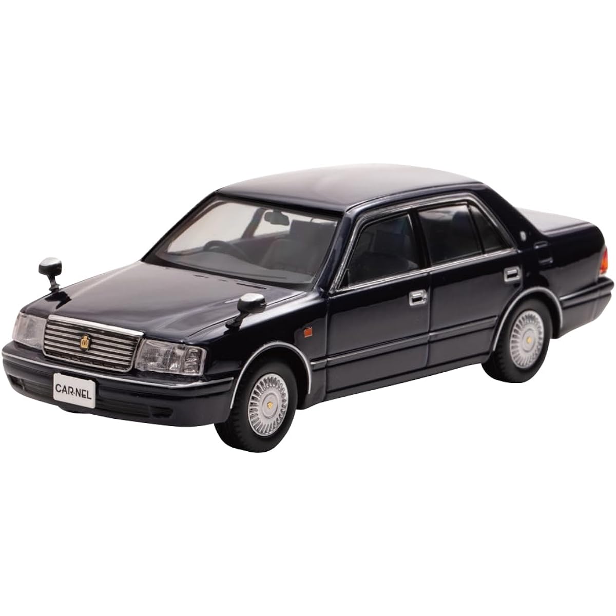 Hiko Seven CARNEL 1/43 Toyota Crown Royal Saloon G (JZS155) 1999 Dark Blue Mica Finished Product