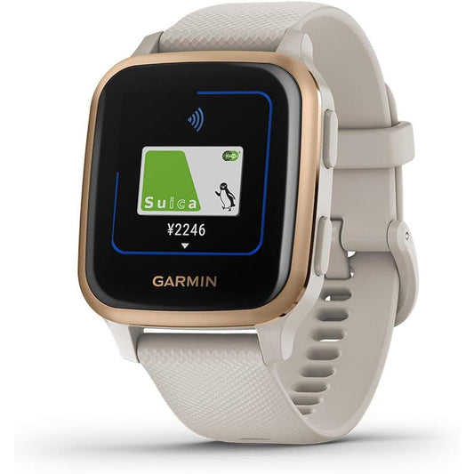 [Suica compatible] Garmin Venu Sq smart watch Music storage function Yes/No [Works for up to 10 days/Sleep analysis/Stress value/BodyBattery/Notifications of calls, emails, and LINE when connected to smartphone] [Android/iOS compatible] [Japanese genuine