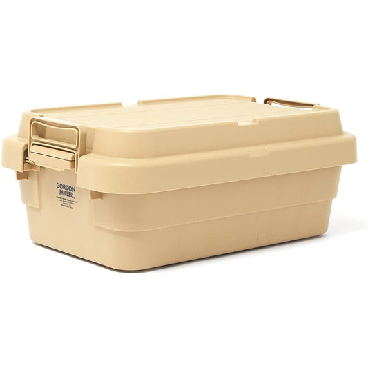 GORDON MILLER STACKING TRUNK CARGO LOW TYPE 30L 50SIZE Gordon Miller Stacking Trunk Cargo Low Type Sand Beige Size 1645583