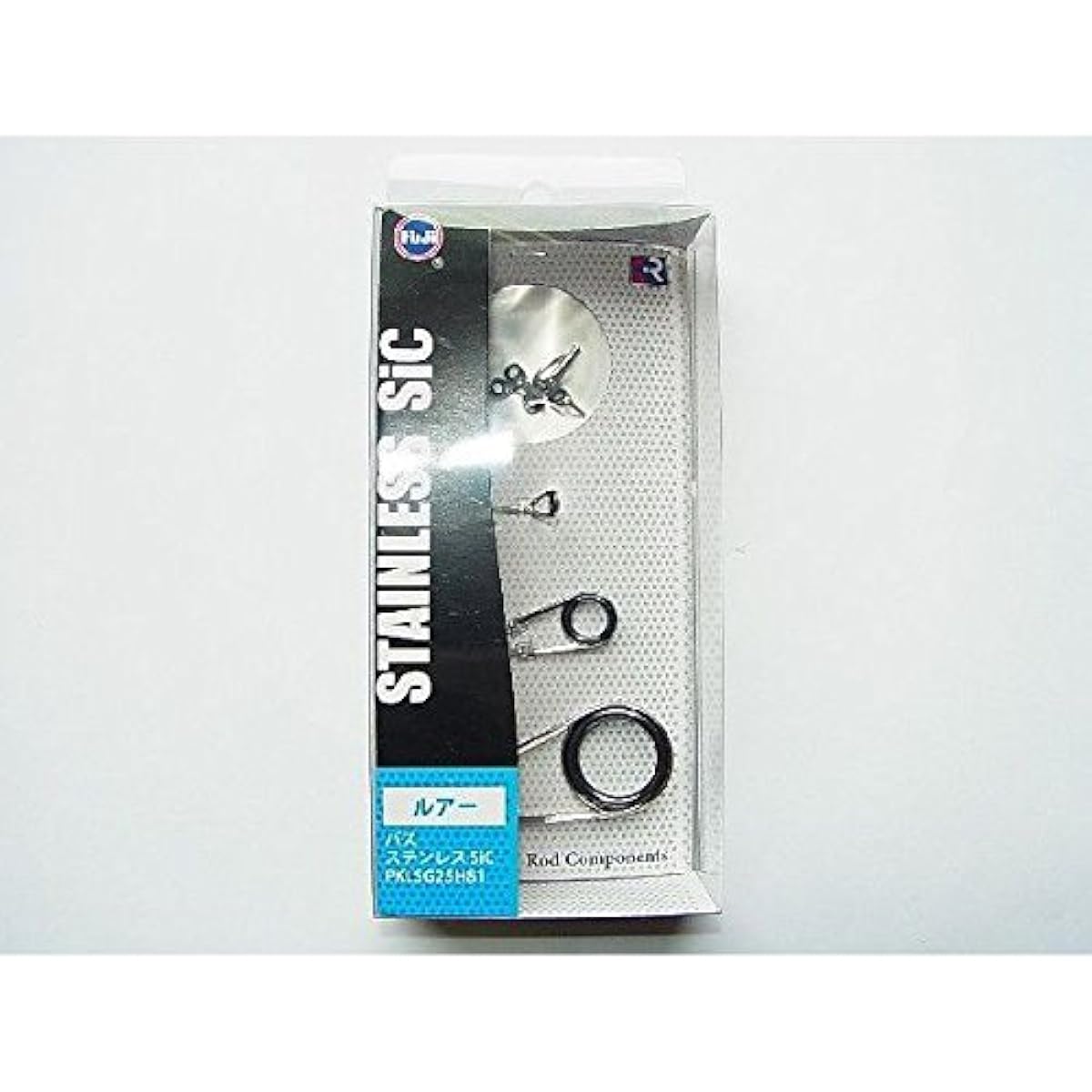 FUJI KOGYO Stainless steel SiC guide set for lure rods PKLSG25H81