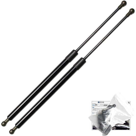 KUNSYOUKIM Hood Damper for Nissan Serena C27 Type Vehicle Refurbishing Supplies, Damper Kit, Set of 2 (Black, Base (Steel))
