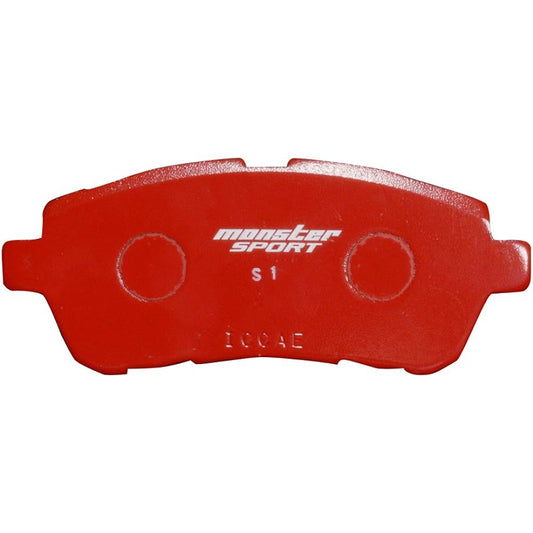 MONSTER SPORT Brake Pad Type-S1/Front/Swift Sport [ZC33S/ZC32S]/Swift [ZC13S/ZC43S/Z#53S/Z#83S] and others 411140-7650M