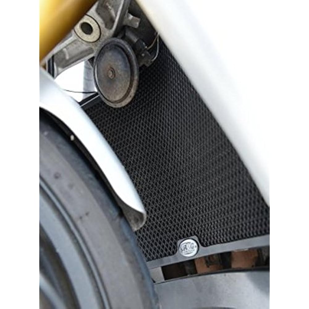 R & G (A-RUANDOZI-) Razieta-Ga-DO Aluminum Black ZX-6R/RR (03-04) RG-RAD0162BK