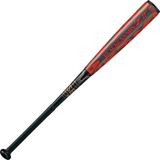 ZETT Softball Bat Black Cannon Z2 New Softball Compatible Carbon (FRP) Black x Red (1964)