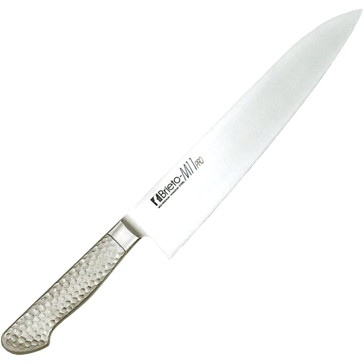 Kataoka Seisakusho Gyuto Knife Silver 240mm Made in Japan Brieto-M11pro Molybdenum Vanadium Steel M1104