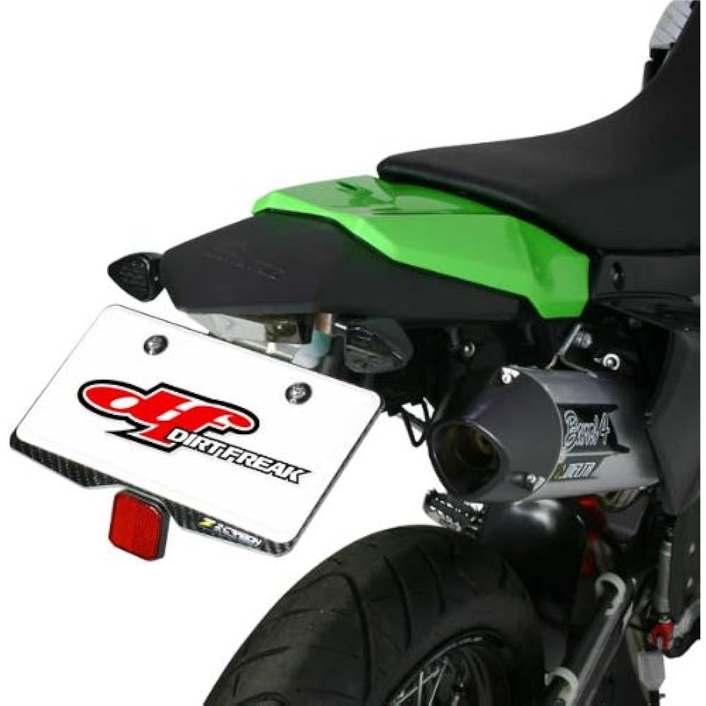 Z-CARBON License Plate Holder Black 125cc or More Universal [Universal] ZC58-5080