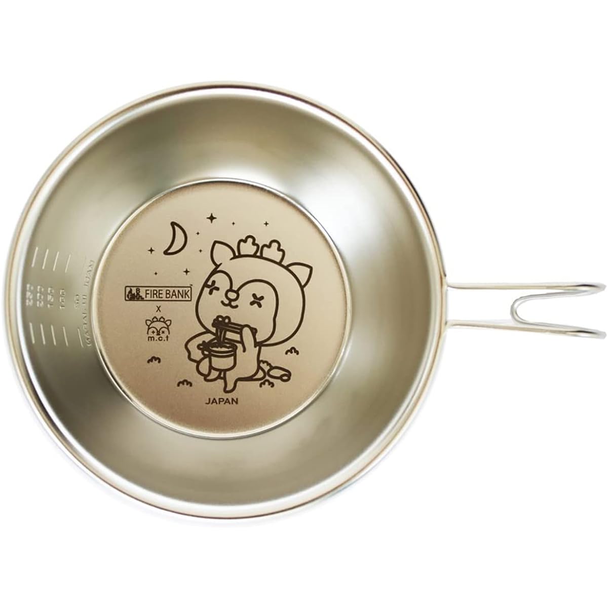 FIRE BANK Sierra Cup Caca Deer × FIRE BANK Scale Camping Outdoor Tsubame Sanjo