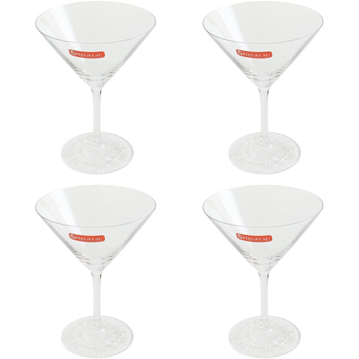 ADERIA Glass Tableware Cocktail Glass Clear 175ml Spiegelau Perfect Serve Cocktail Holds 4 J-6810