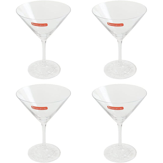 ADERIA Glass Tableware Cocktail Glass Clear 175ml Spiegelau Perfect Serve Cocktail Holds 4 J-6810