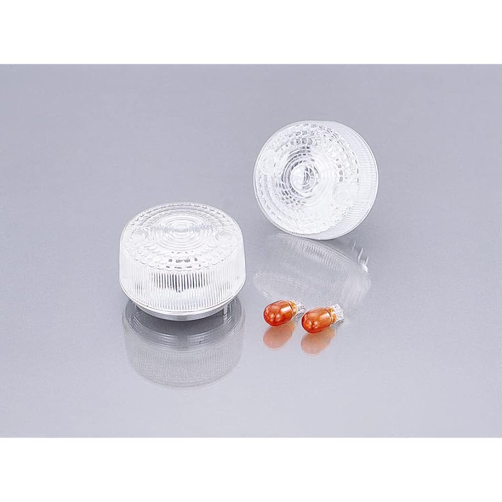 KITACO Turn signal lens set (1 set of 2 left and right) Super Cub 50/Super Cub 90 etc. Clear 807-1087000