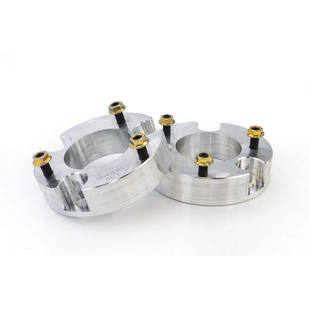 READYLIFT 66-2215 Front Strut spacer leveling kit (READYLIFT SUSPENSION 2015+ FORD F-150 2.25 inch billet aluminum)