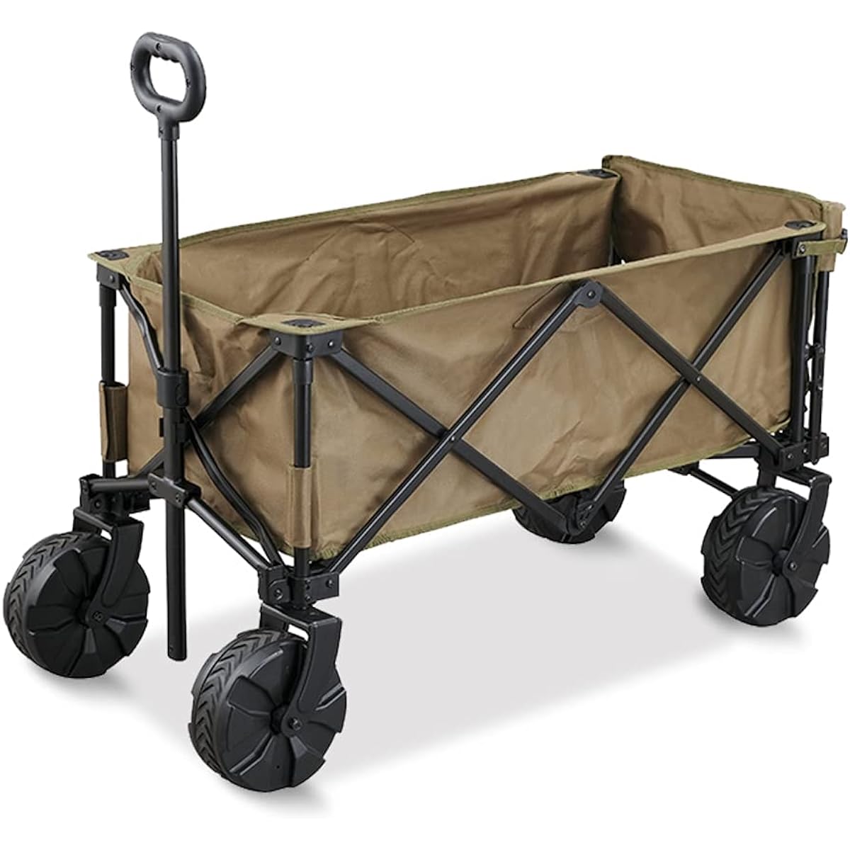 Iris Ohyama Carry Wagon Outdoor Wagon Carry Cart Large Capacity Compact Storage Storage Bag Included Compact Camping Leisure BBQ Sports Day
