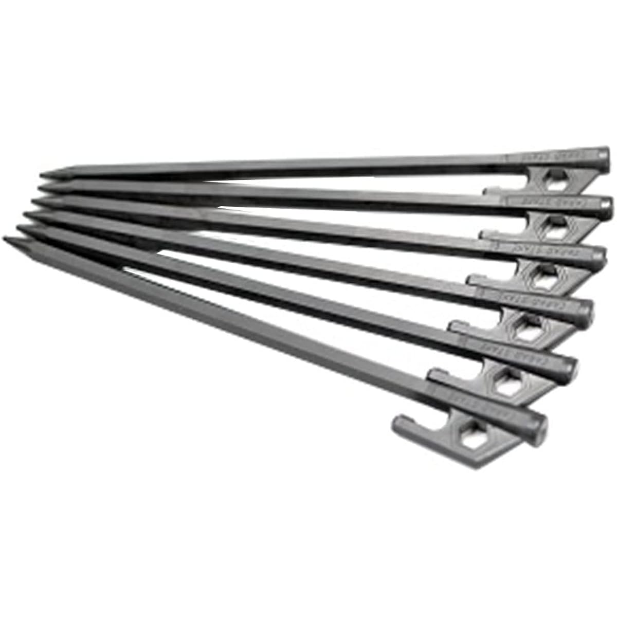 Set of 6 pegs 23cm Ultra lightweight and high strength carbon fiber reinforced plastic pegs CARAD STAKE Camping Tent Tarp Setup Outdoor Shinshu Yoshino Electric Co., Ltd.