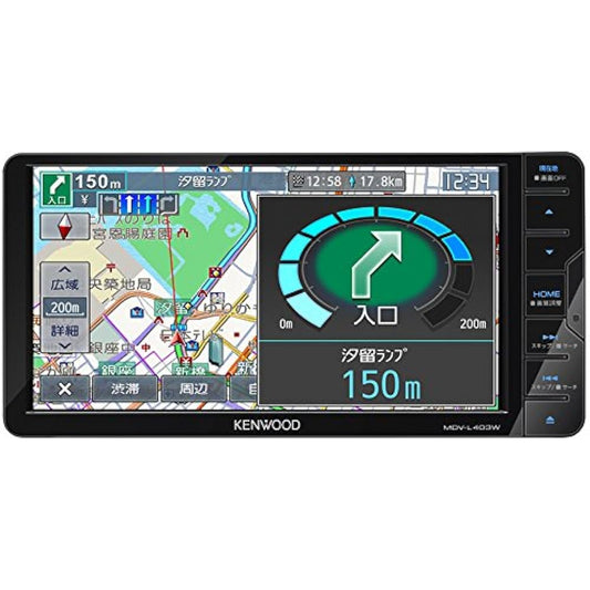 KENWOOD Car Navigation Saisoku Navi MDV-L403W