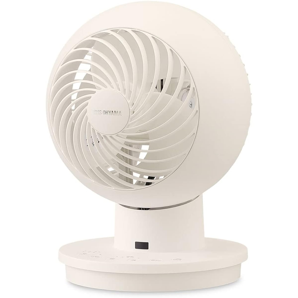 [Power Saving Measures] Iris Ohyama Circulator Eye, 18 tatami mats, left and right swing, remote control fan, air circulation, energy saving, power saving, tabletop, powerful air blower, compact, quiet, living alone, room drying, PCF-SC15-EC, Ivory
