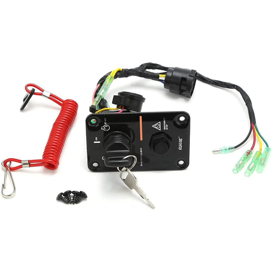 RUPSE Single engine key switch panel Yamaha 704-82570-08-00