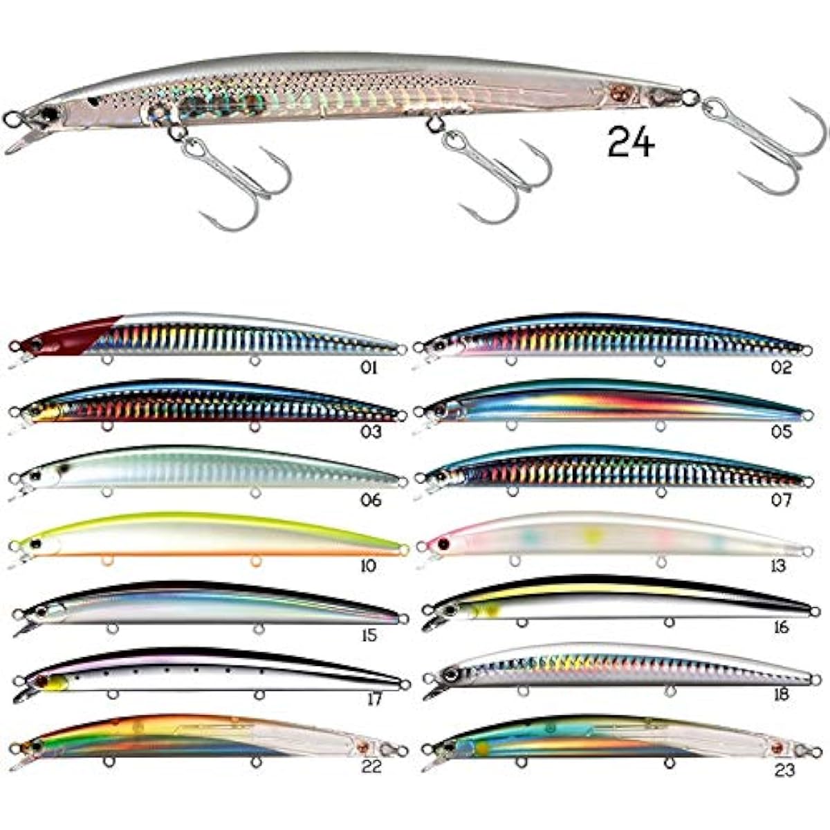 SMITH LTD Minnow Haruka F 125mm 13.9g Ayu #16