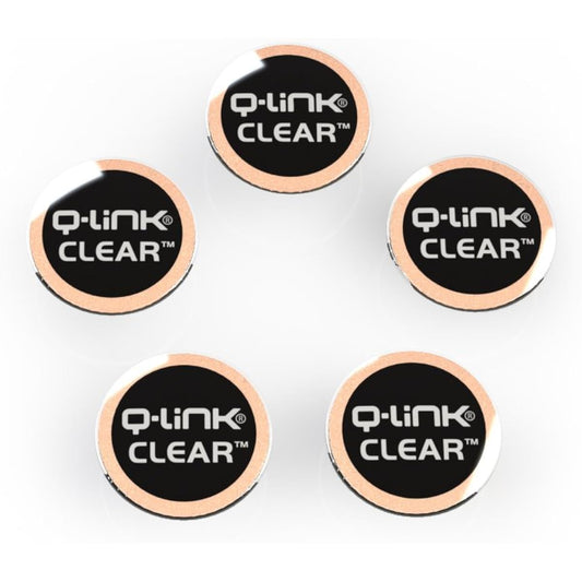 Q-link clear 5 pieces (black)