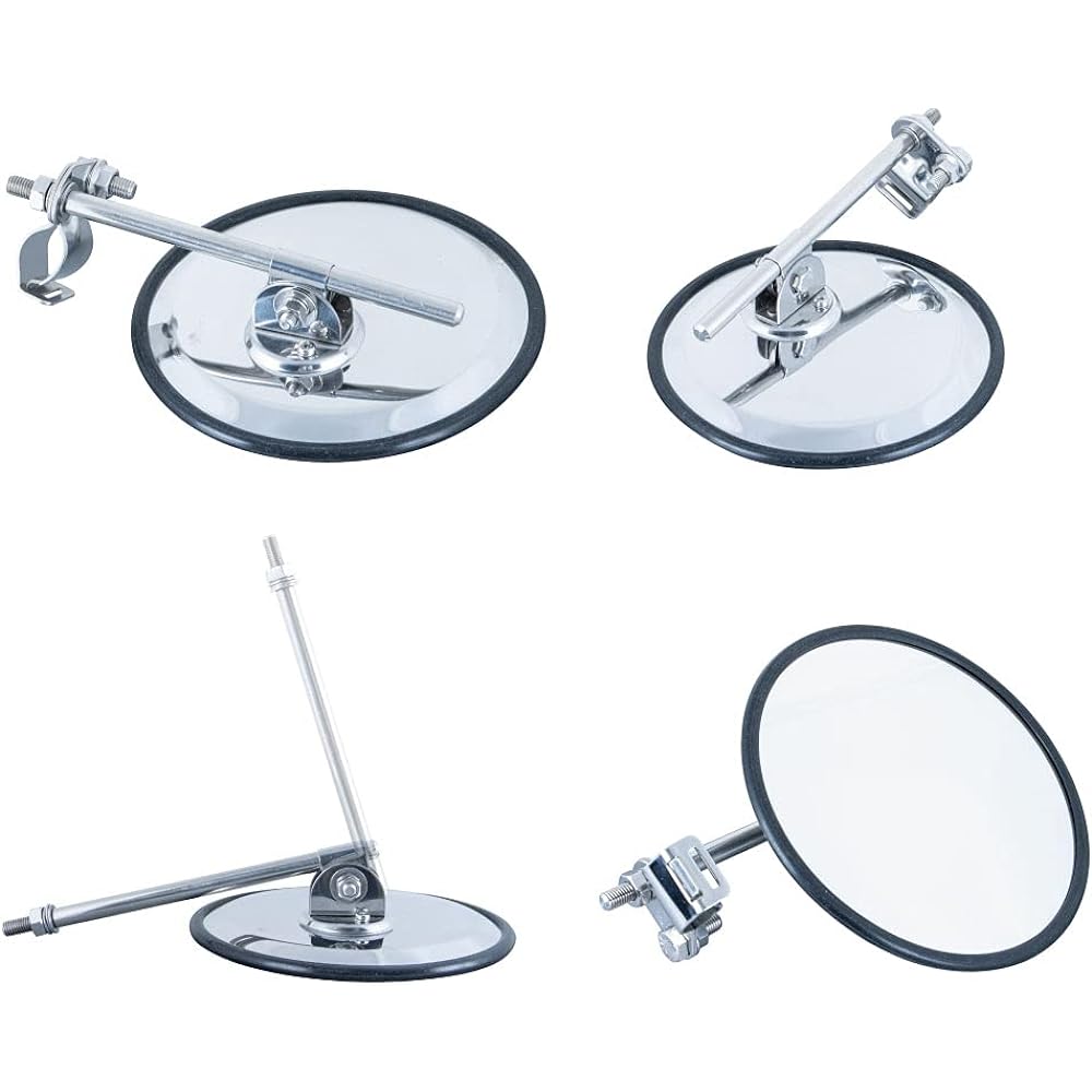 JET INOUE Backshot Mirror Ver15 Round Flat 200φ Mirror Surface 501571