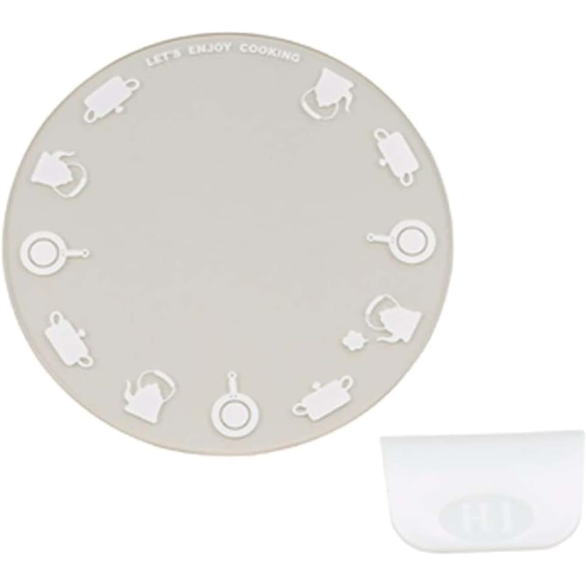 Shimomura Planning IH Burn Prevention Cover Mama Cook Diameter 20 x 0.3cm Made in Japan 28789