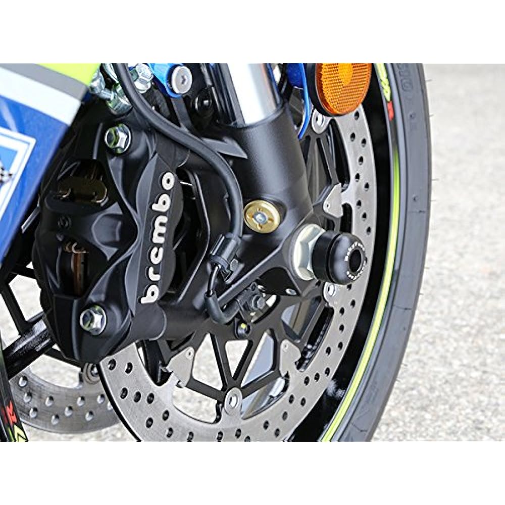BABY FACE Axle Protector Front Duracon Resin Black GSX-R1000/R(17-) 006-AS037