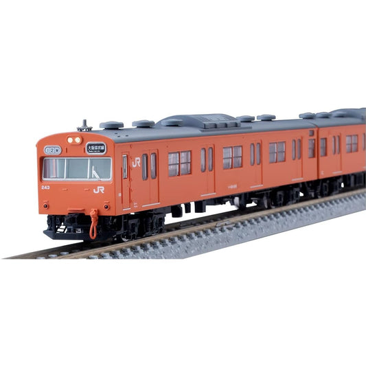 TOMIX N Gauge JR 103 Series Commuter Train JR West Japan Specification/Black Sash/Orange Basic Set 98455 Railway Model Train