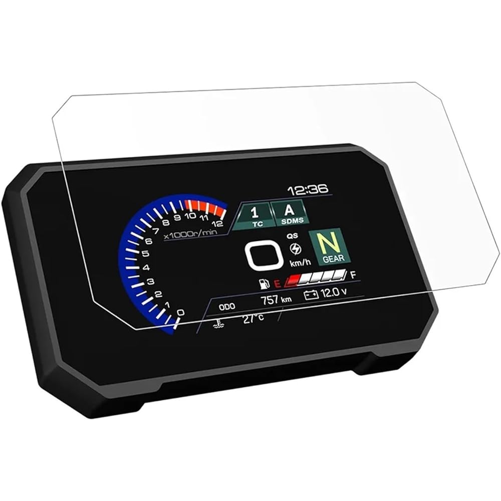 Fits for Suzuki V Strom 1050 DE GSX-8S GSX8S GSX 8S 2023 Accessories Motorcycle Dashboard Screen Protector Anti-Scratch Protector Instrument (Color : 2 x pcs)