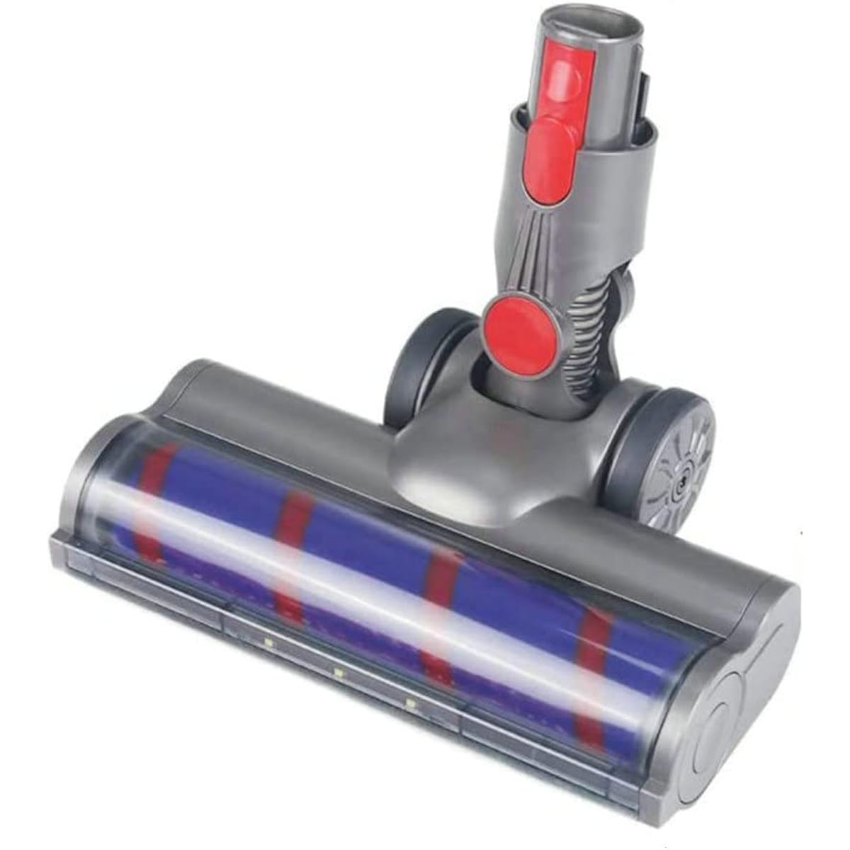 KIOMOKI Vacuum Cleaner Head for Dyson V8 SLIM Head V8 Slim Fluffy Extra (SV10K EXT BU) V8 Slim Fluffy (SV10K SLM) V7 Slim (SV11 SLM) Vacuum Cleaner Head for V8 slim Fluffy plus Dyson Vacuum Cleaner Head Vacuum Cleaner Replacement Parts V8 slim head