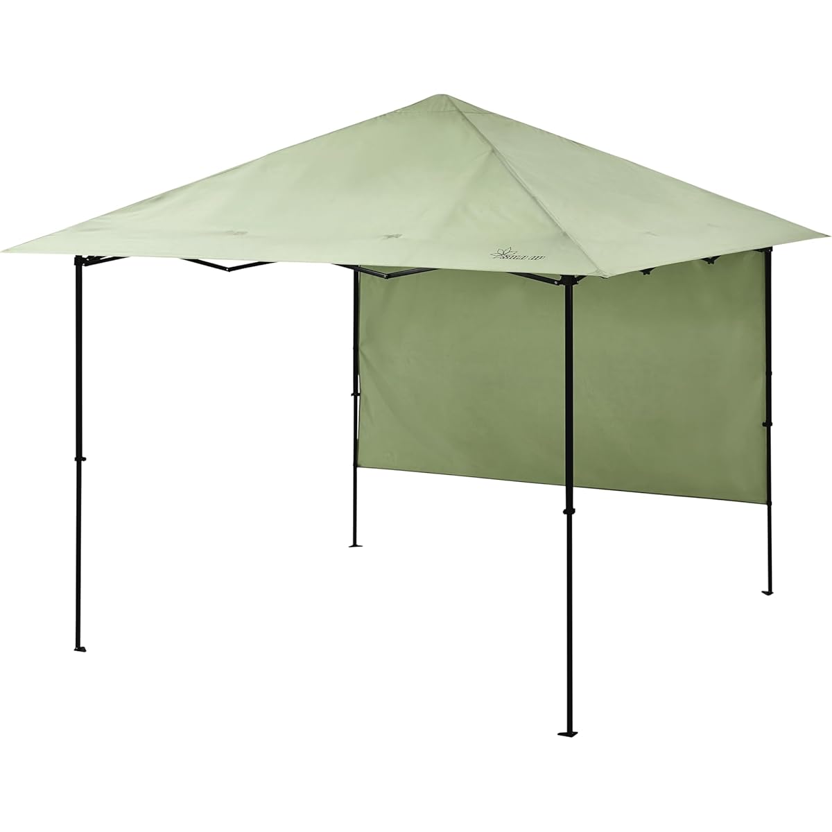 【limited! ]SOLO UP One Action Tarp Aluminum Lightweight One Touch Tarp Tent Camping Tent Outdoor Visor Sunshade with Side Curtain 3m 250/300 M-1295