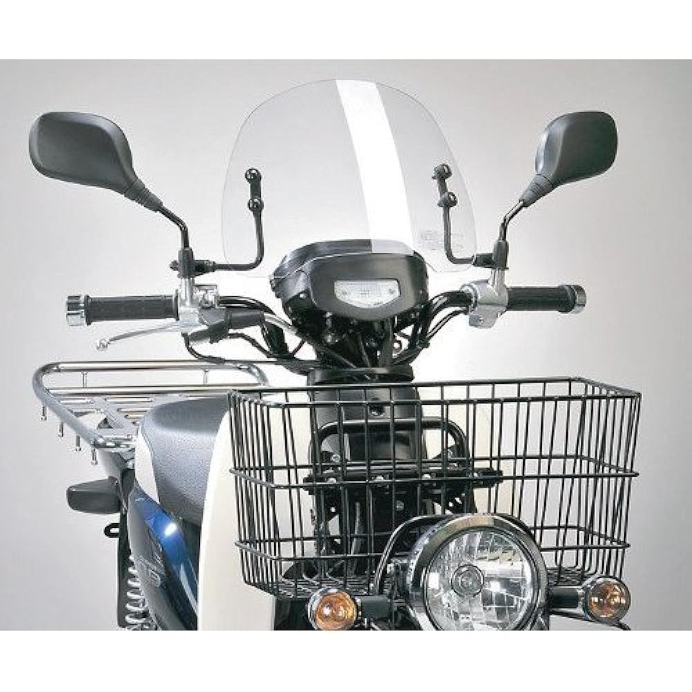 Asahi Windshield Short Visor Cub 110 [Model Number] SPC-08P Screen