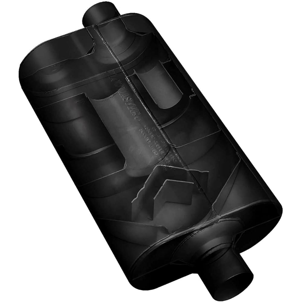 Flowmaster 52557 Super 50 Muffler - 2.50 Center IN / 2.50 Offset OUT - Moderate Sound