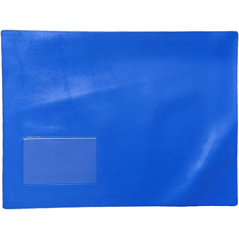 A4 vehicle inspection case, plain, with 1 business card holder, set of 50 [vehicle inspection case] (silver)
