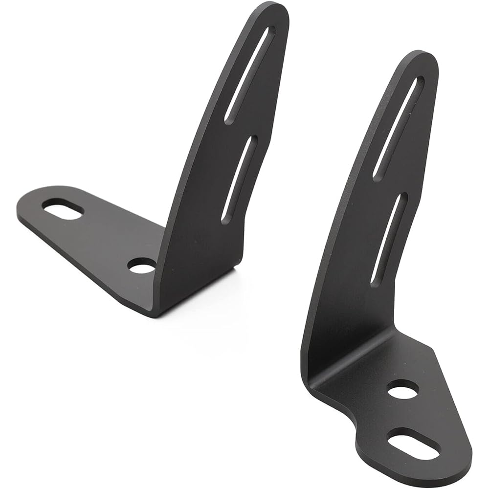 Daytona Motorcycle Screen Mounting Base for Cross Cub 110 (22) Windshield Series Base Stay LR Set 25137 Black
