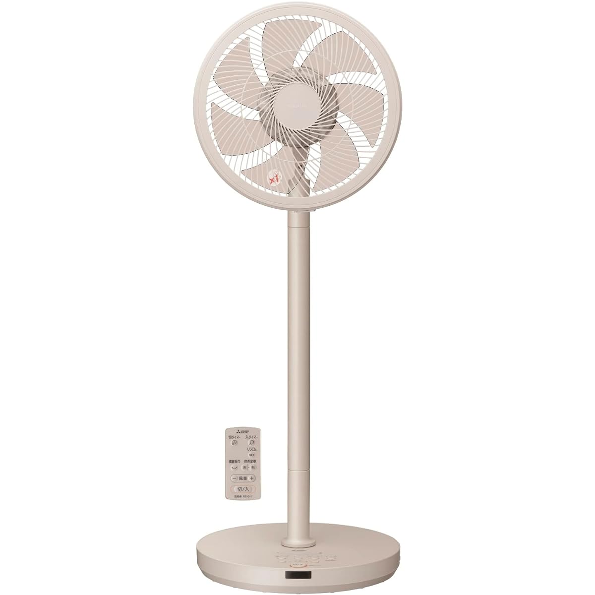 MITSUBISHI ELECTRIC Fan Circulator DC Motor 5 Levels of Air Flow SEASONS Height 2WAY R30J-DMB-T Mocha Beige