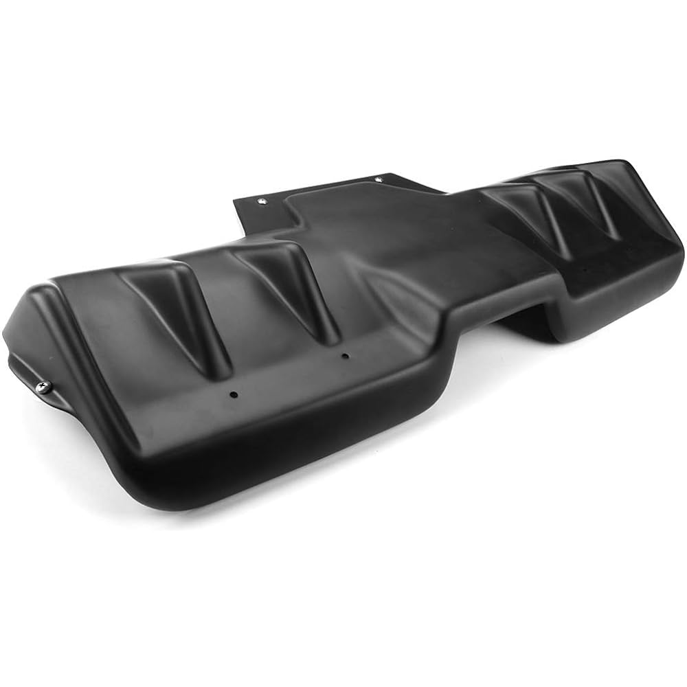 IKON MOTORSPORTS Rear Bumper Lip Diffuser 2015-2021 Subaru WRX STI PP Polypropylene Mat Black Balance Spats Apron Sputter Diffuser Kana